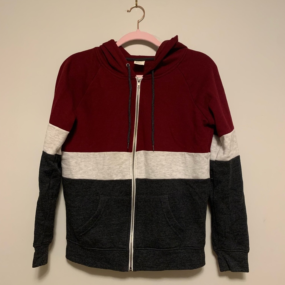 Zine zippered hoodie - Small